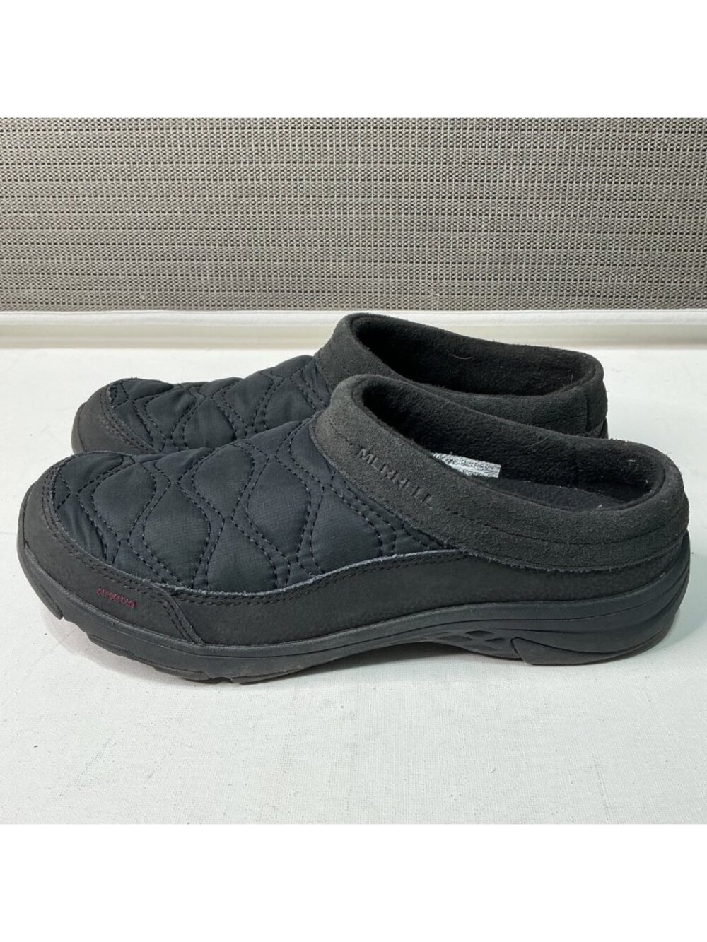 Merrell Encore Ice Quilted Slip-On Clogs For Women's Black Size 9.5 Comfortable